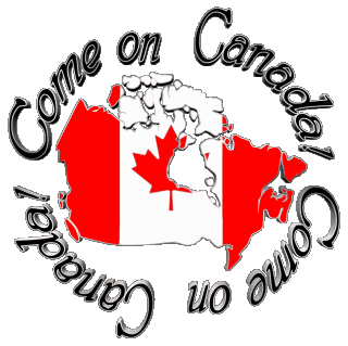 Map - Flag Come on Canada English Messages 