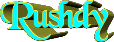 Rushdy R MASCULINO - Magreb Musulmán Nombre 