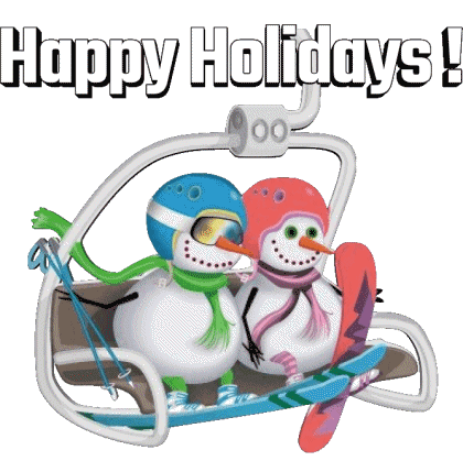 Serie 03 Happy Holidays Winter Inglés Mensajes 