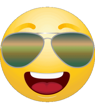 Sunglasses Emoticons Messages 