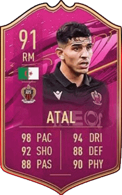 Youcef Atal Algerien F I F A - Karten Spieler Videospiele Multimedia 