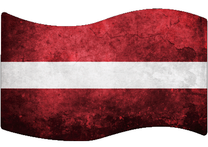 Rechteck Lettland Europa Fahnen 