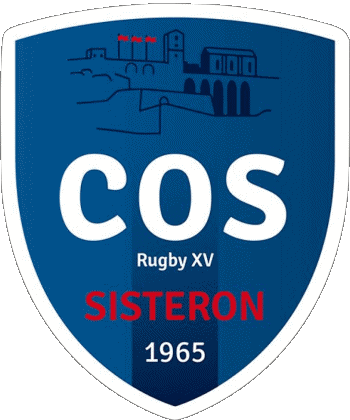 CLUB OLYMPIQUE SISTERONNAIS Dept 04 Rugby Club France Logo Sports 