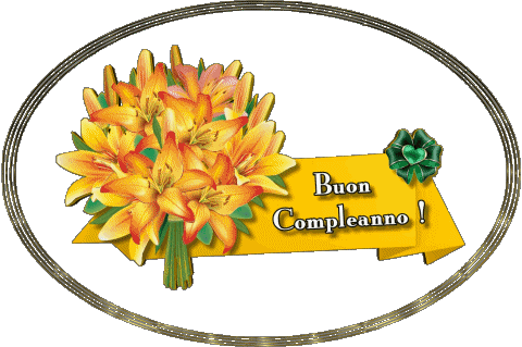 008 Transparent Background Floreale Buon Compleanno Italian Messages 