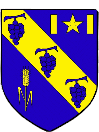 Wappen-Wappen LUDES 51 Abteilungen - Städte Frankreich Fahnen 