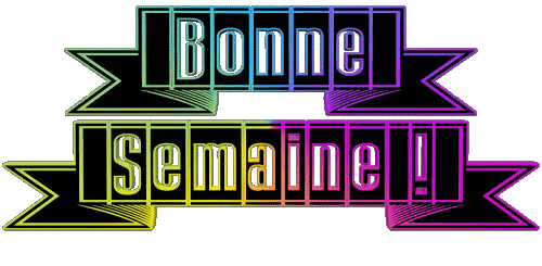 02 Bonne Semaine Français Messages 