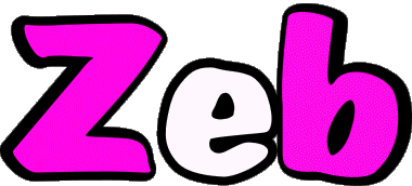 Zeb Z MASCULINE -  UK - USA - IRL - AUS - NZ First Names 