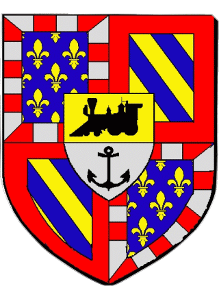 MIGENNES 89 Abteilungen - Städte Frankreich Fahnen 