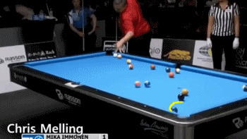 Chris Melling-Chris Melling Best Off Shot Pool Table Sports Humor -  Fun 