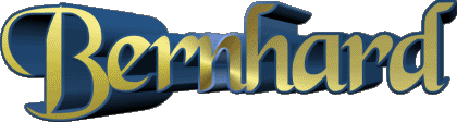 Bernhard B Mann - Deutschland Vorname 