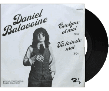 Evelyne et moi-Evelyne et moi Daniel Balavoine Compilación 80' Francia Música Multimedia 