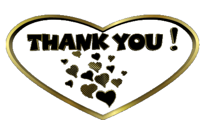 Cuore Thank You Inglese Messagi 