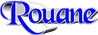 Rouane R WEIBLICH - Maghreb Muslim Vorname 