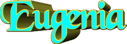 Eugenia E FEMININ - Italie Prénoms 