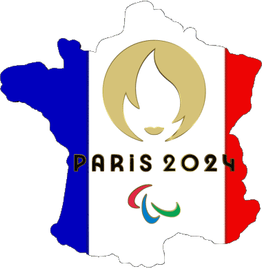 Logo Paralympique 02 Jeux-Olympiques Paris 2024 Sports 