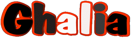 Ghalia G FEMENINO - Magreb Musulmán Nombre 