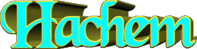 Hachem H MANN - Maghreb Muslim Vorname 
