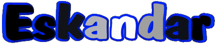 Eskandar E MANN - Maghreb Muslim Vorname 