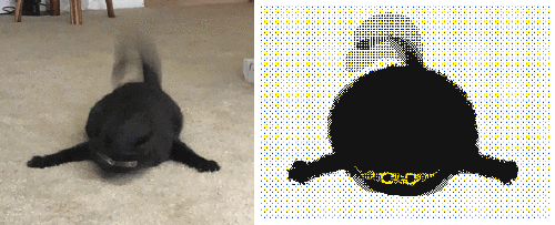 Kekeflipnote GIF Künstler Humor -  Fun 