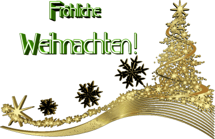 Serie 15 Fröhliche  Weihnachten Tedesco Messagi 