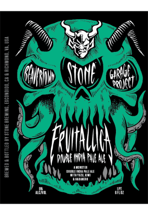 Fruitallica-Fruitallica Stone Brewing co USA Bières Boissons 