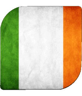 Carré Irlande Europe Drapeaux 