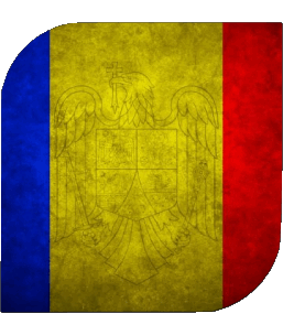 Carré Roumanie Europe Drapeaux 