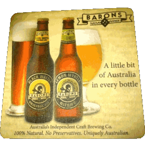 Barons-Brewing-Co Australia Beers Drinks 