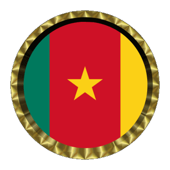 Rotondo - Anelli Camerun Africa Bandiere 