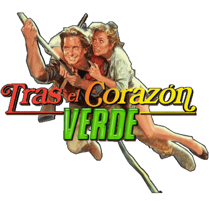 Spanish Logo Romancing the Stone Movies International Multi Media 