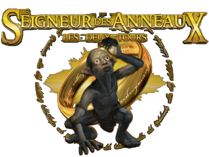 Logo Français Les Deux Tours Le Seigneur des Anneaux Cinéma International Multi Média 