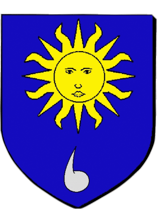 Wappen-Wappen PERNES LES FONTAINES 84 Abteilungen - Städte Frankreich Fahnen 