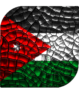 Platz Jordan Asien Fahnen 