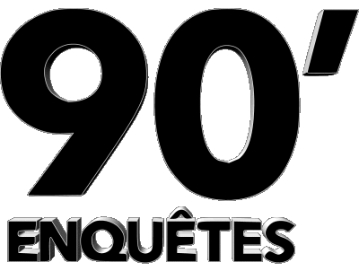 Logo-Logo 90 Minutes Enquêtes T.F.1  Reportage Magazine Emission  TV Show Multi Média 