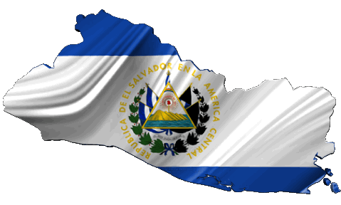Map Salvador America Flags 