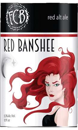 Red Banshee-Red Banshee FCB - Fort Collins Brewery USA Bier Getränke 