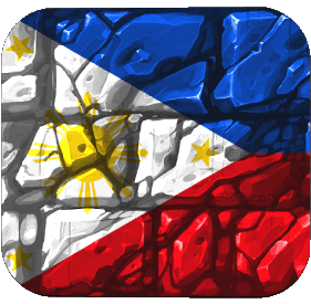 Platz Philippinen Asien Fahnen 