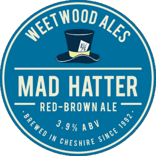 Mad Hatter-Mad Hatter Weetwood Ales Royaume Uni Bières Boissons 