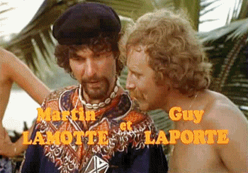 Martin Lamotte - Guy Laporte-Martin Lamotte - Guy Laporte Actors Les Bronzés Movie France Multi Media 