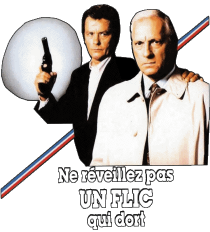 Michel Serrault-Michel Serrault Ne réveillez pas un flic qui dort Alain Delon Películas Francia Multimedia 