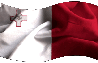 Rectangle Malte Europe Drapeaux 