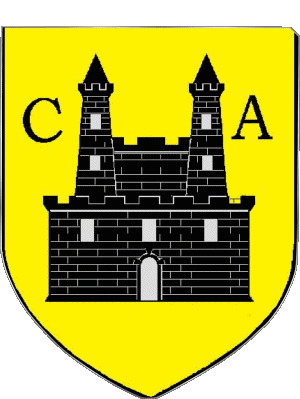 Blason-Blason CHATEAU ARNOUX SAINT AUBAN 04 Départements - Villes France Drapeaux 
