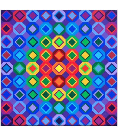 Victor Vasarely Artists Painter Humor -  Fun 