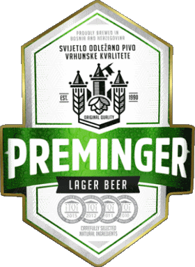 Preminger Bosnia herzegovina Beers Drinks 