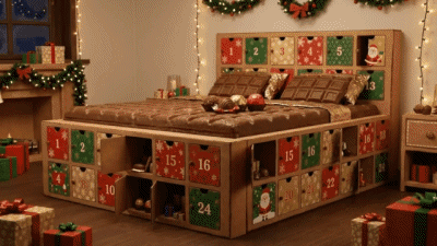 „ Im Bett ! “ (Weihnachten) A.I Mix Humor -  Fun 