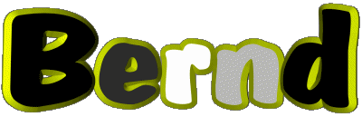 Bernd B MASCULINE - German First Names 