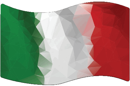 Rechteck National Italien Europa Fahnen 