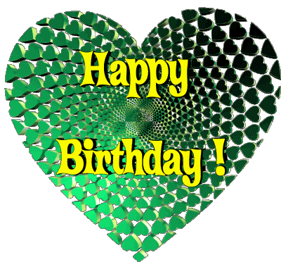 009 Heart Happy Birthday English Messages 