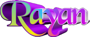 Rayan R MASCULIN - Maghreb Musulman Prénoms 