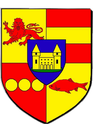 Blason-Blason VILLEDIEU SUR INDRE 36 Départements - Villes France Drapeaux 